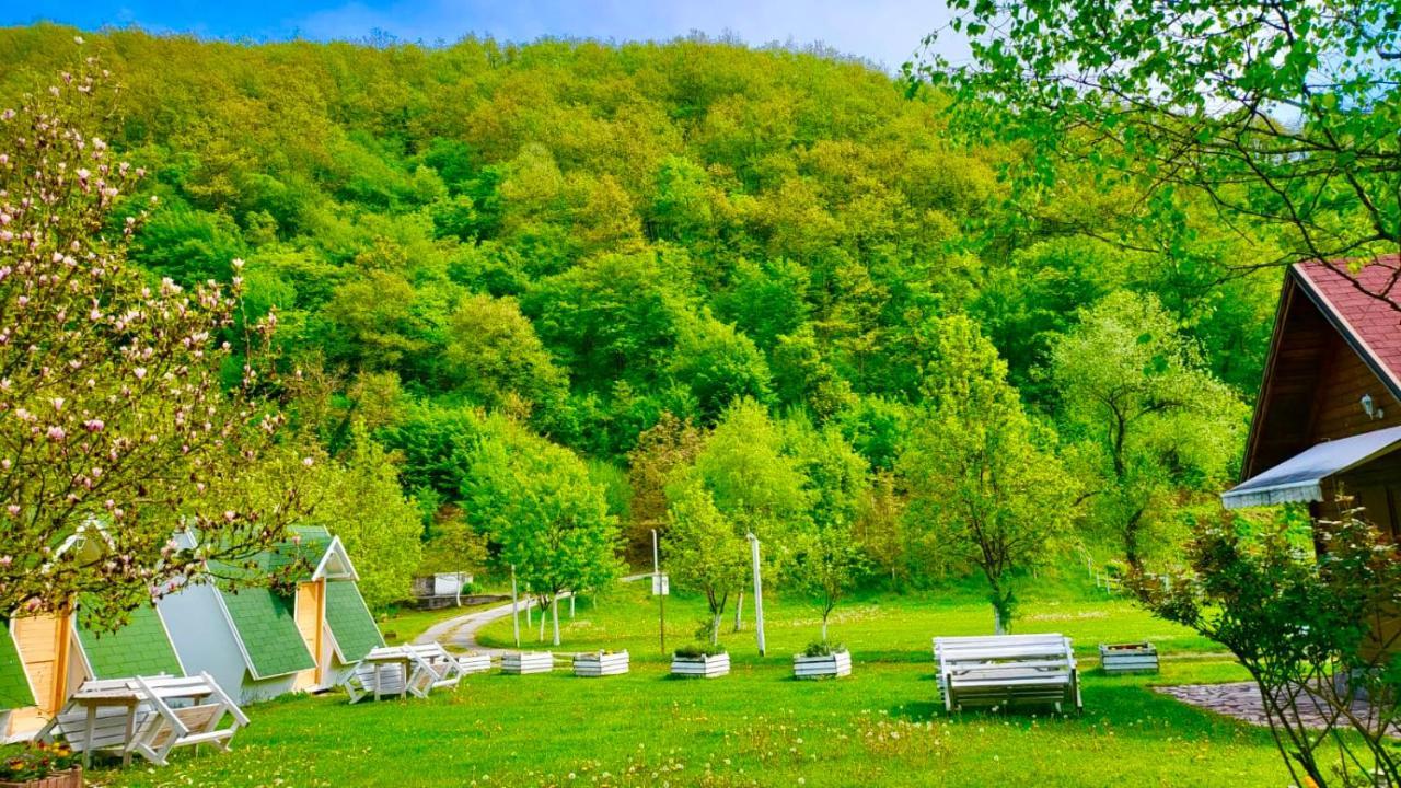 Una Kamp Hotel Bosanska Krupa Bagian luar foto